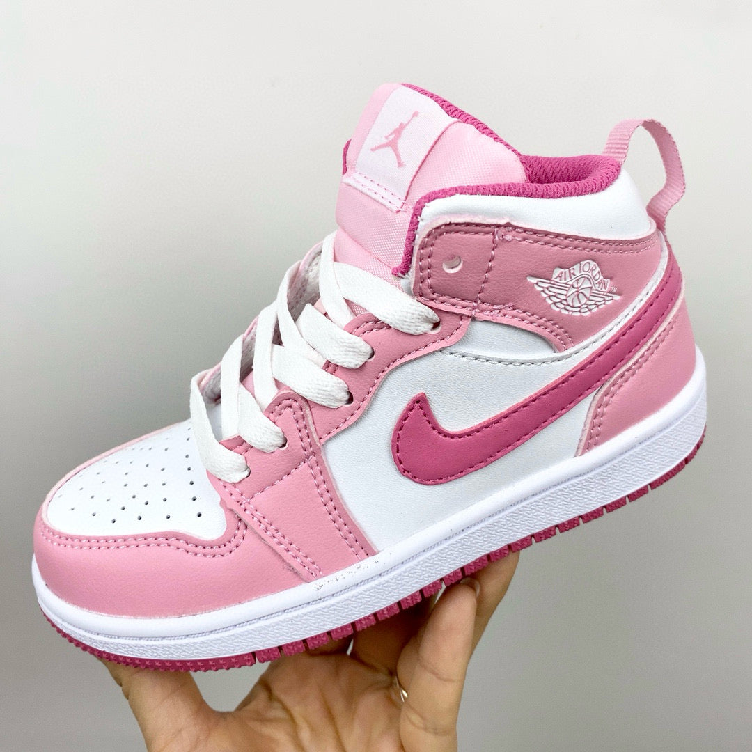 Joe 1 new color children's shoes" white, pink"