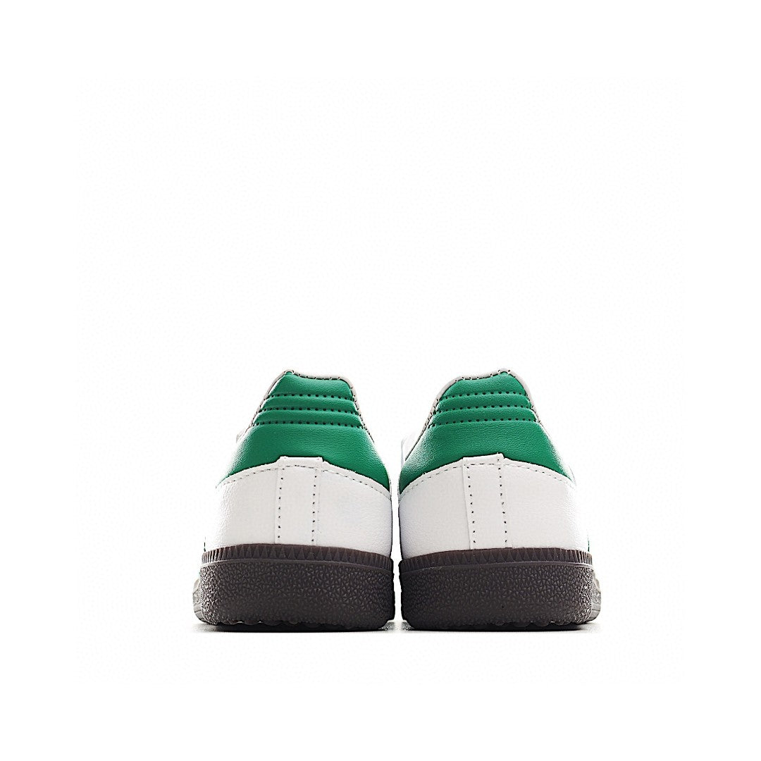 Adidas  Samba children's shoes "white & green "