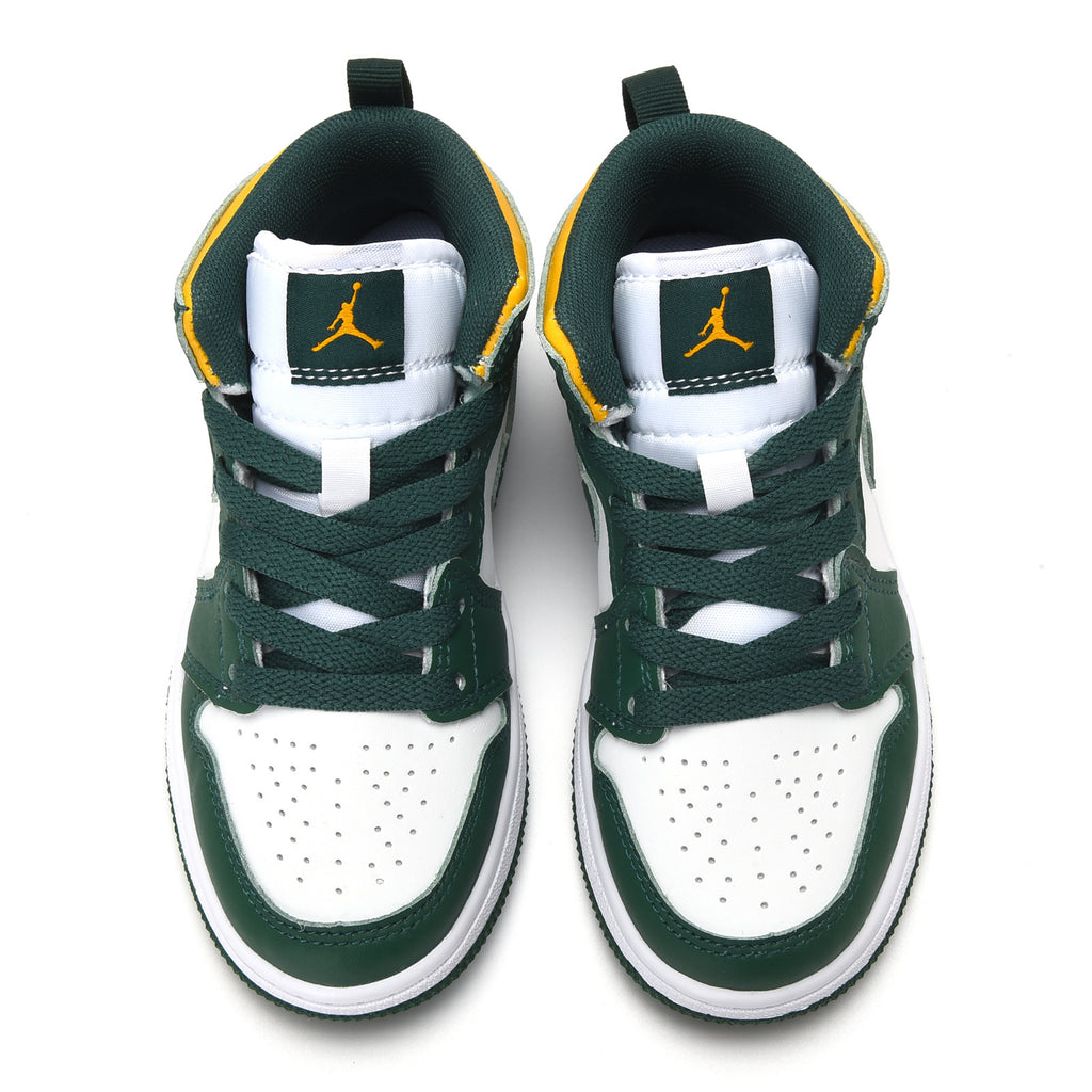 AJ-112" white, green"