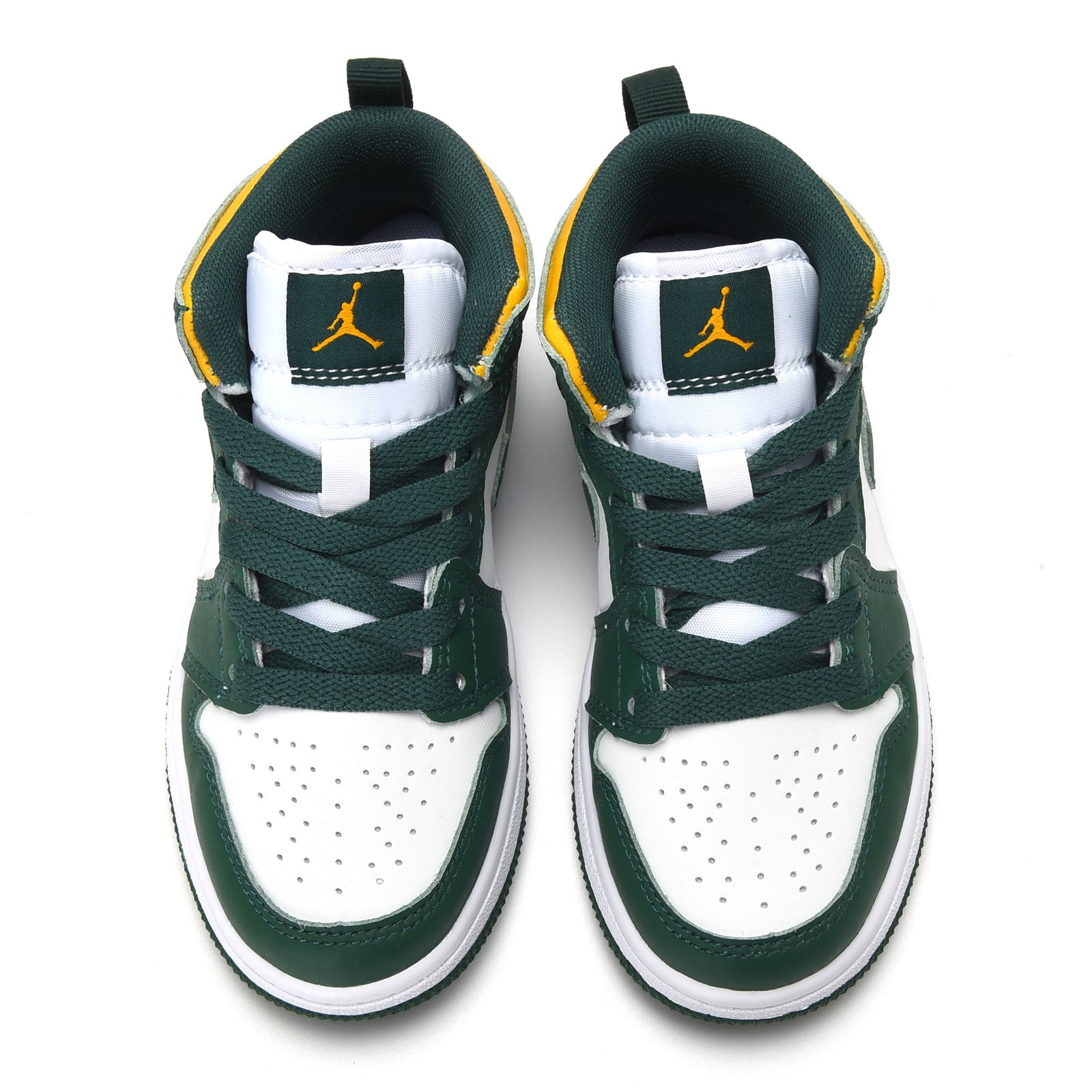 AJ-112" white, green"