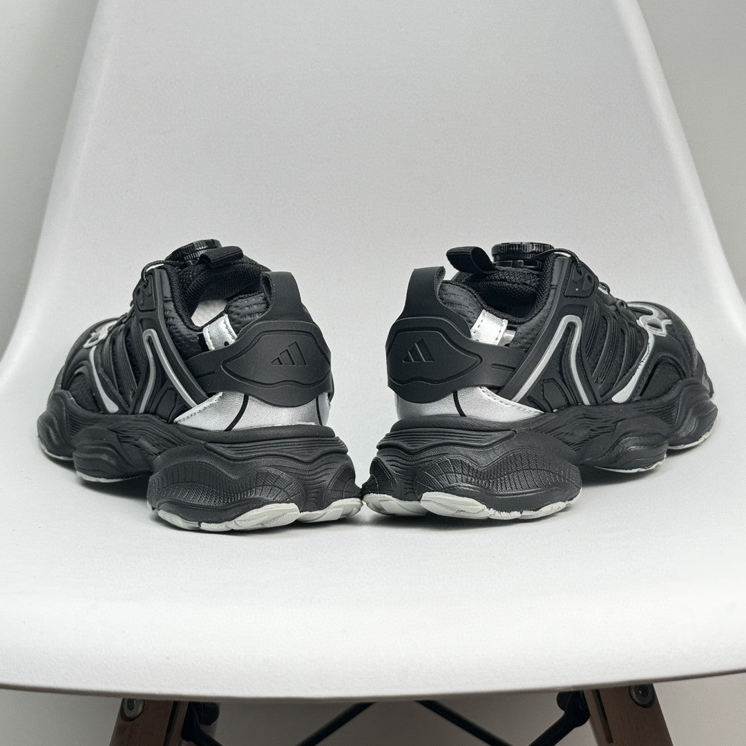 Adidas XLG Runner Deluxe runner dad shoes" black"