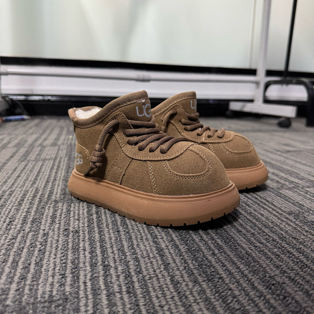 U-GG Capibara Mario Snow Boots" brown"