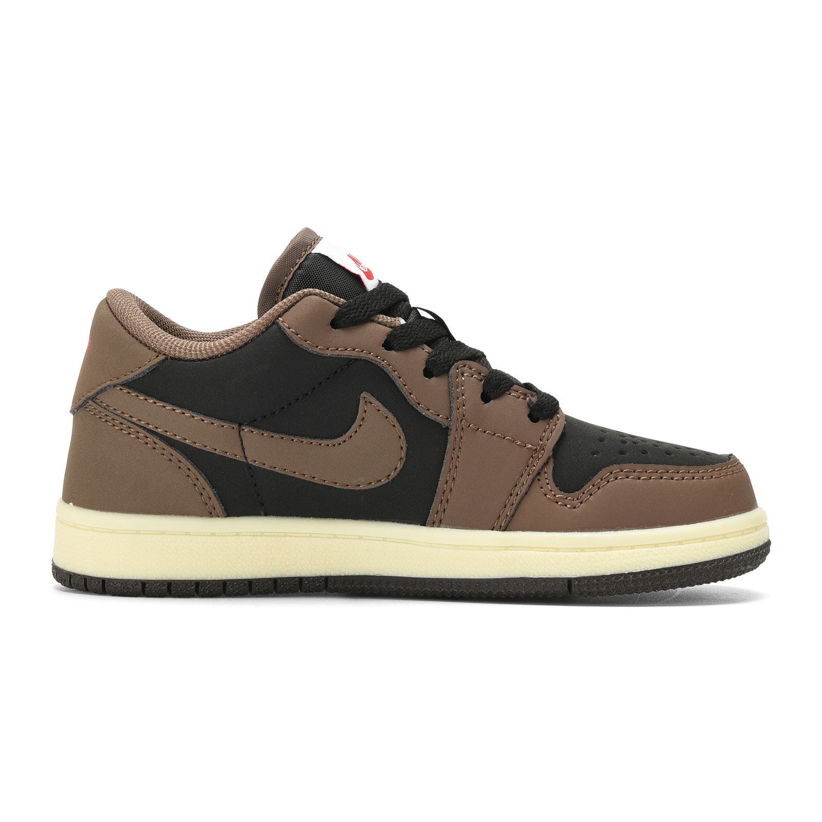 Qiaoyi low-top shoelaces" brown"