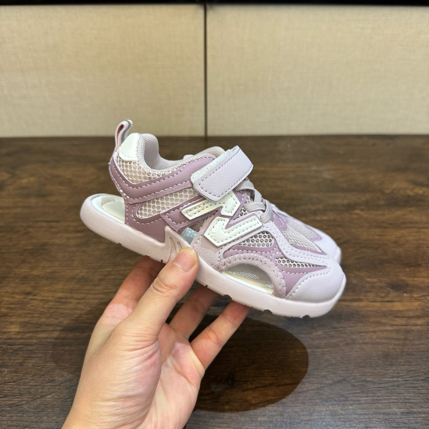 Miumiu co-branded river sandals "ight purple"