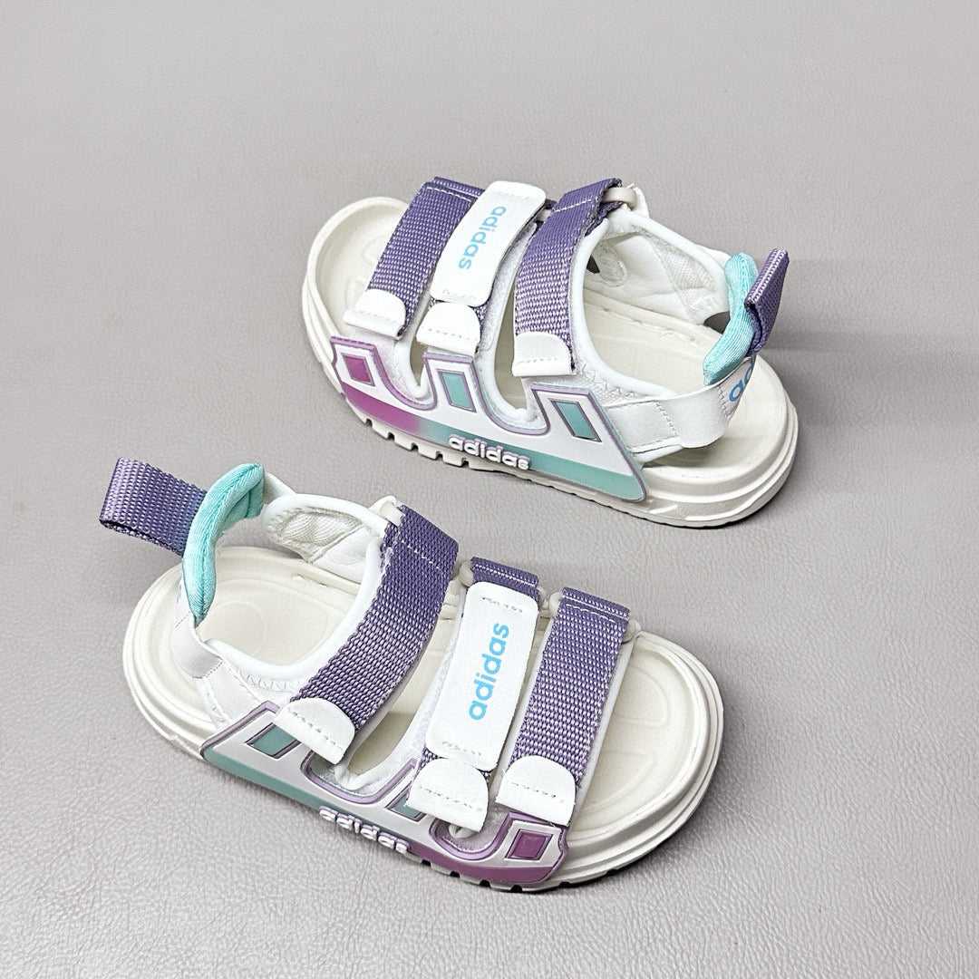 Adidas Macaron Candy Children's Beach Sandals" white, purple"