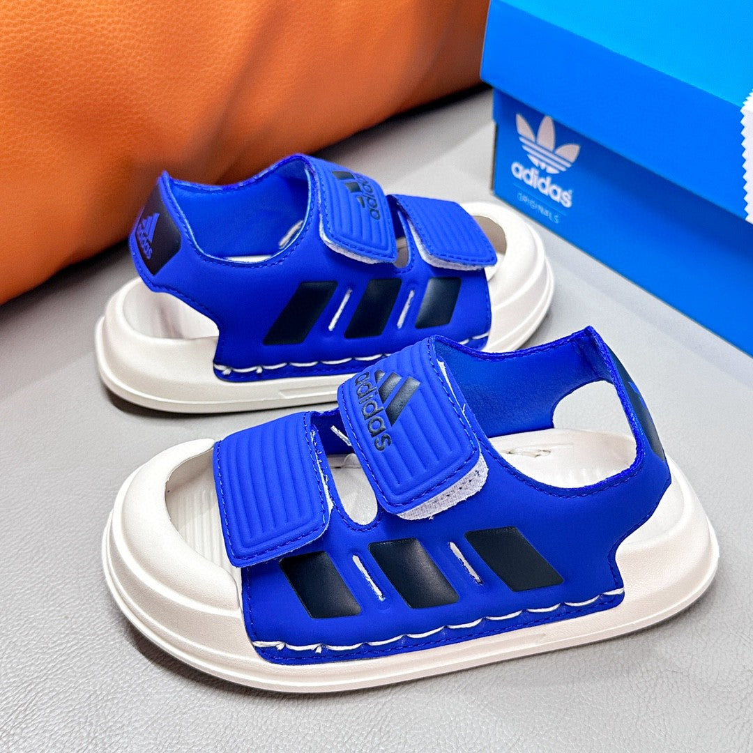Adidas ALTASWIM2.01 upgraded version double Velcro" blue"