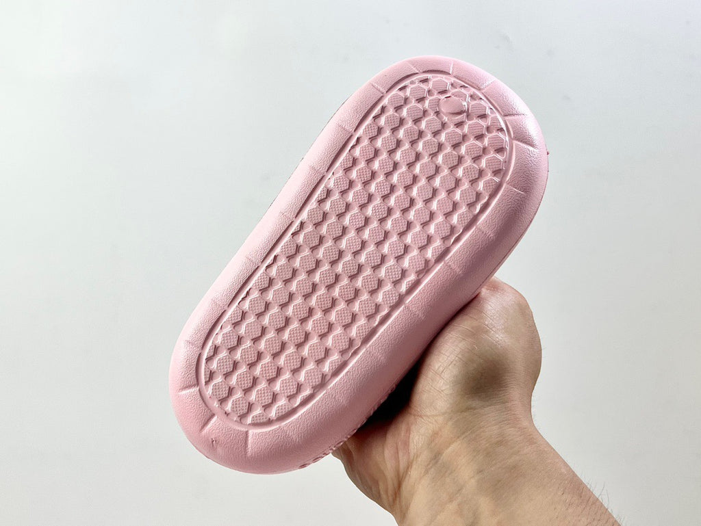 NB hole two-way sandals" pink"