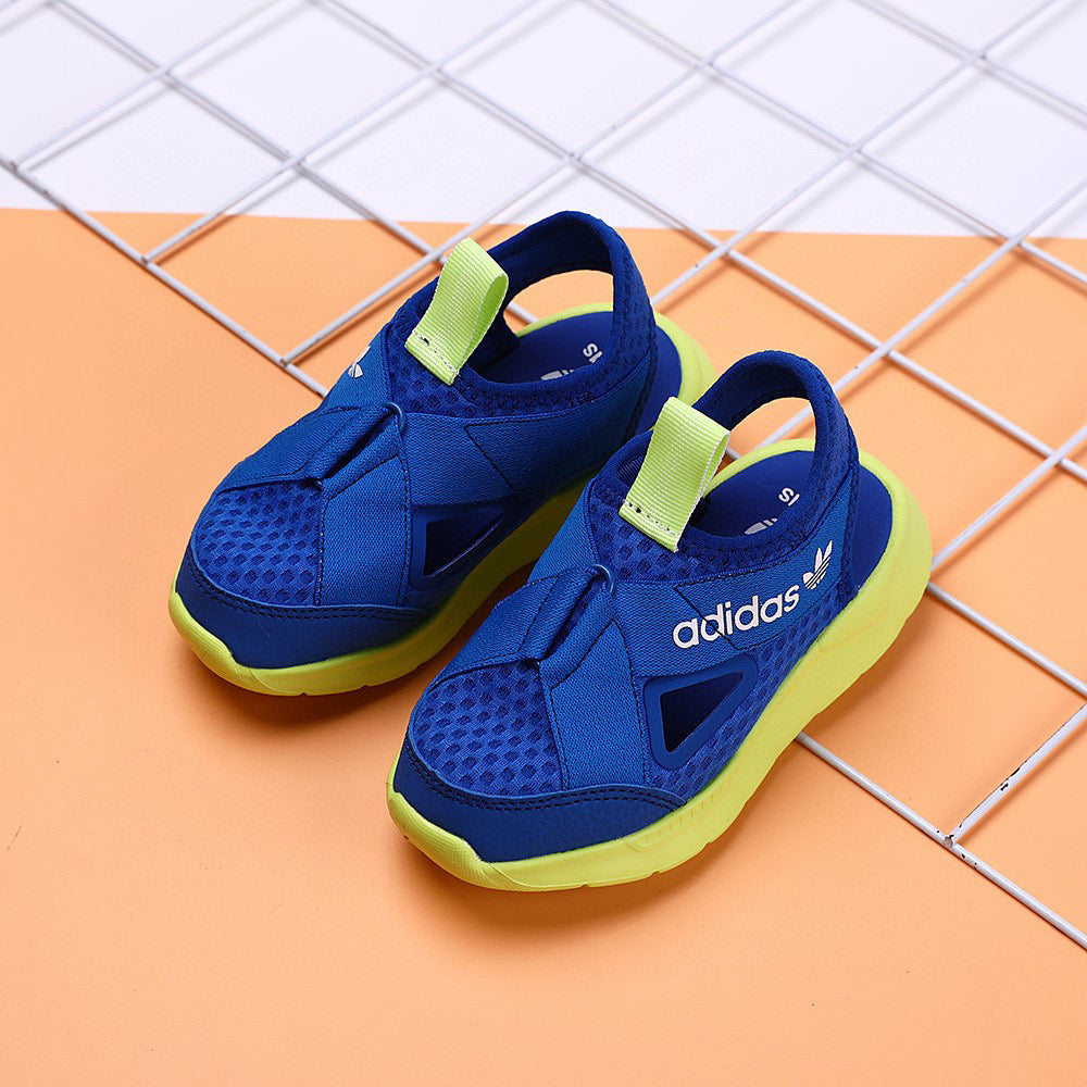 Adidas clover cross hollow sandals" blue"