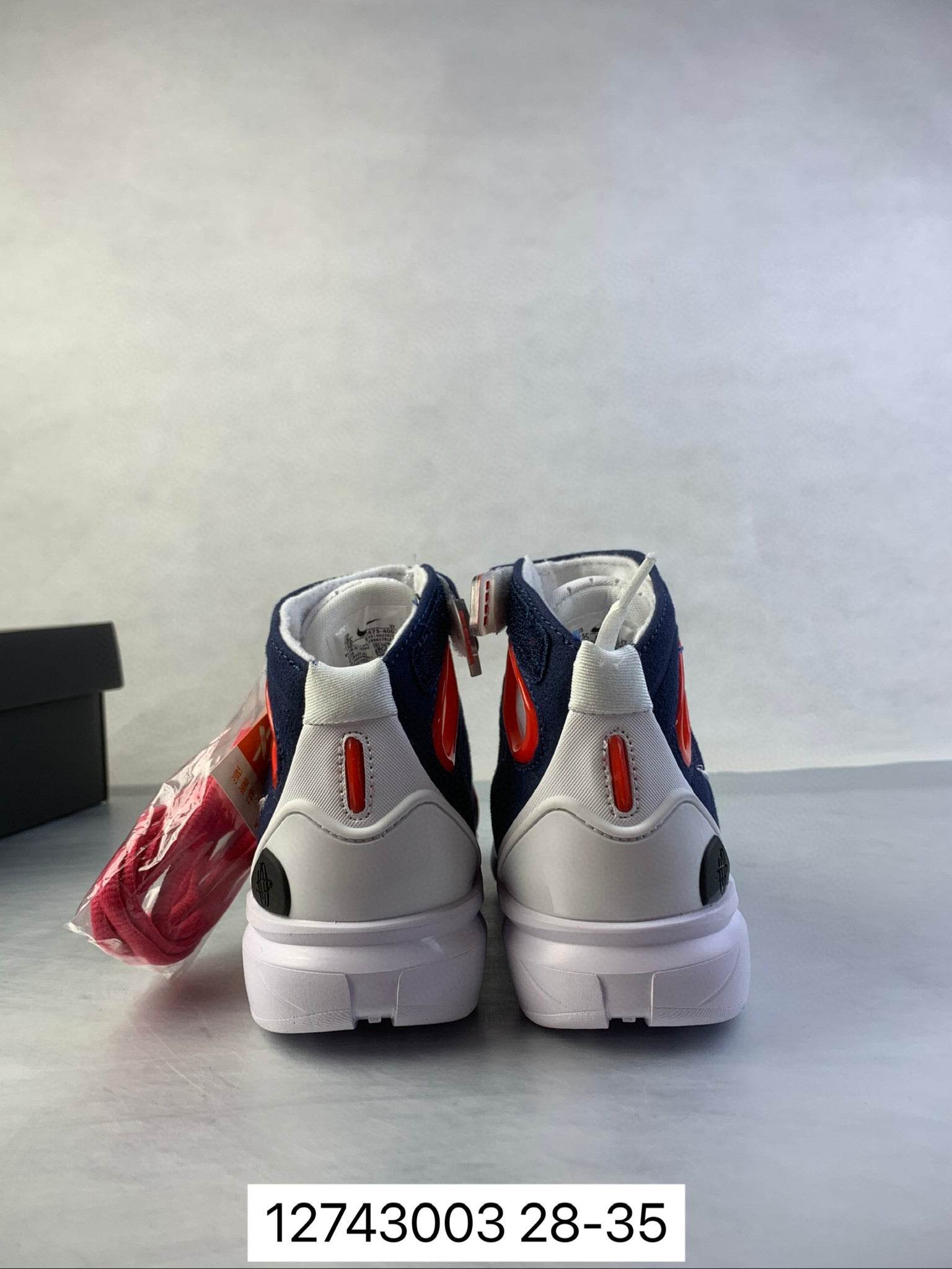 Nike Air Zoom 2K4 basketball shoes " Navy"