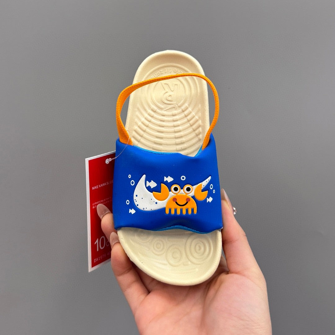 Nai K cute sandals available" light beige, dark blue"