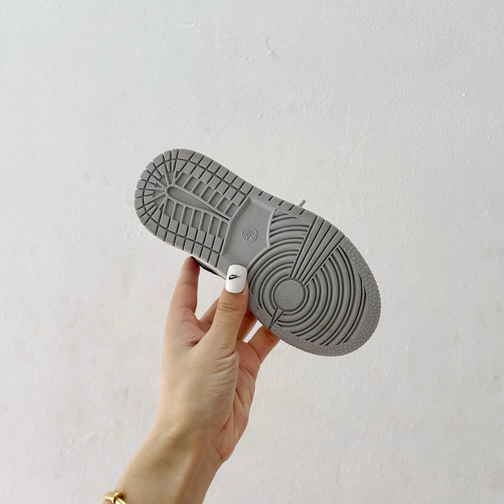 Joe 1 co-branded mid-cut children's shoes" Gray"