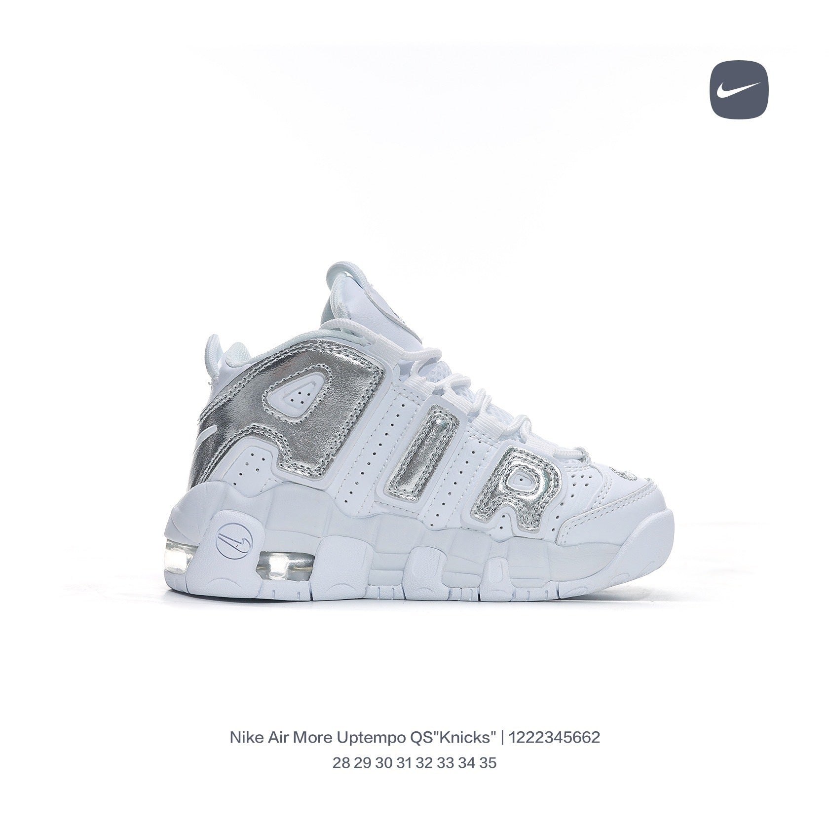 Nike Pippen Air Cushion" white, silver"