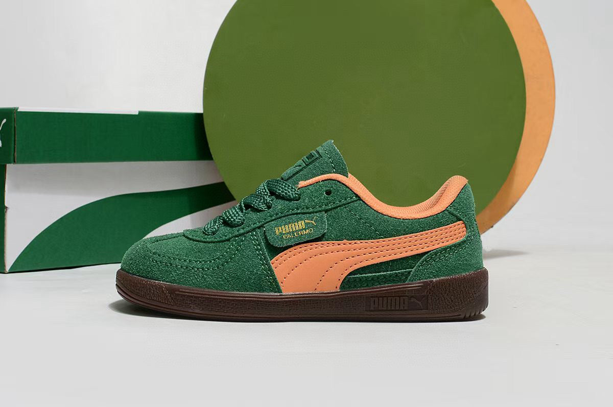 Puma Dexter joint casual children's sneakers "green"