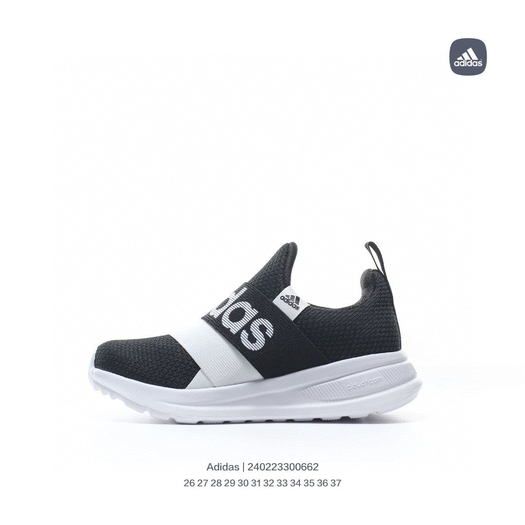 AD Kids' Slip-On Elastic Casual Sneakers" black"