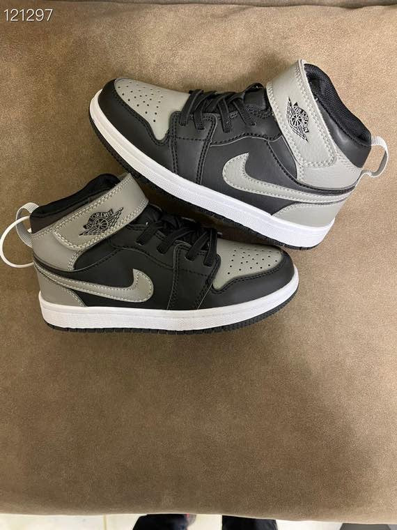 Joe's high-top Velcro children's shoes" black"