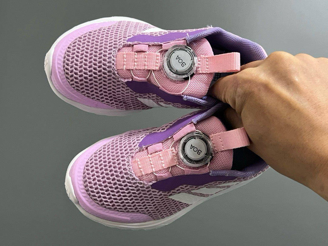 Adidas BOA lock 3 mesh shoes for children" purple, pink"