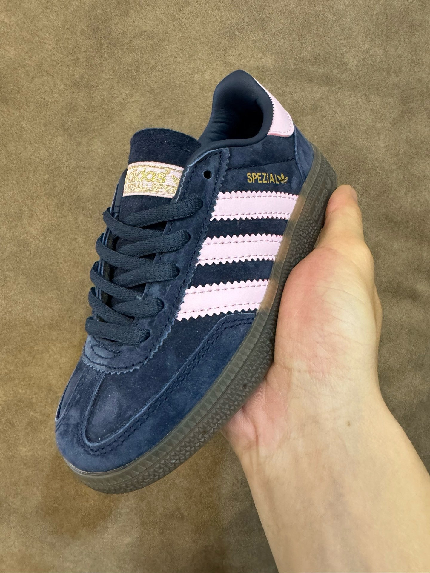 Adidas training 3 generation pig leather children's shoes" blue"