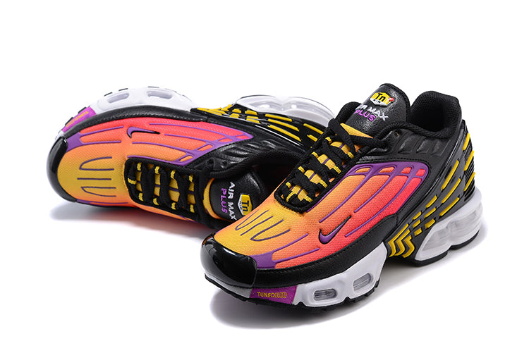TN air cushion nike air max plus lll" black, yellow, purple, red"