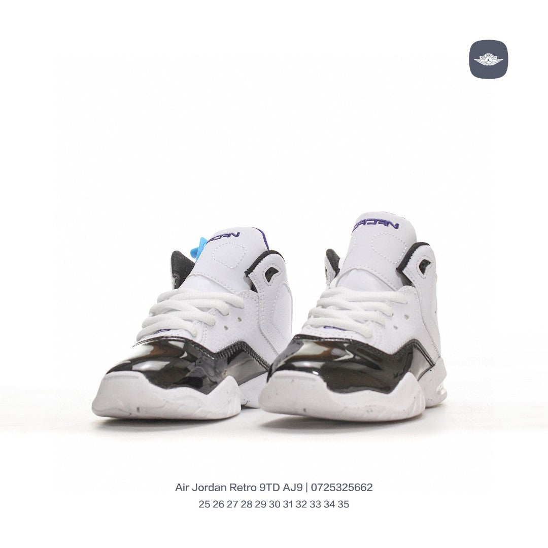 AJ12.5 generation children's retro leisure culture" white, black"