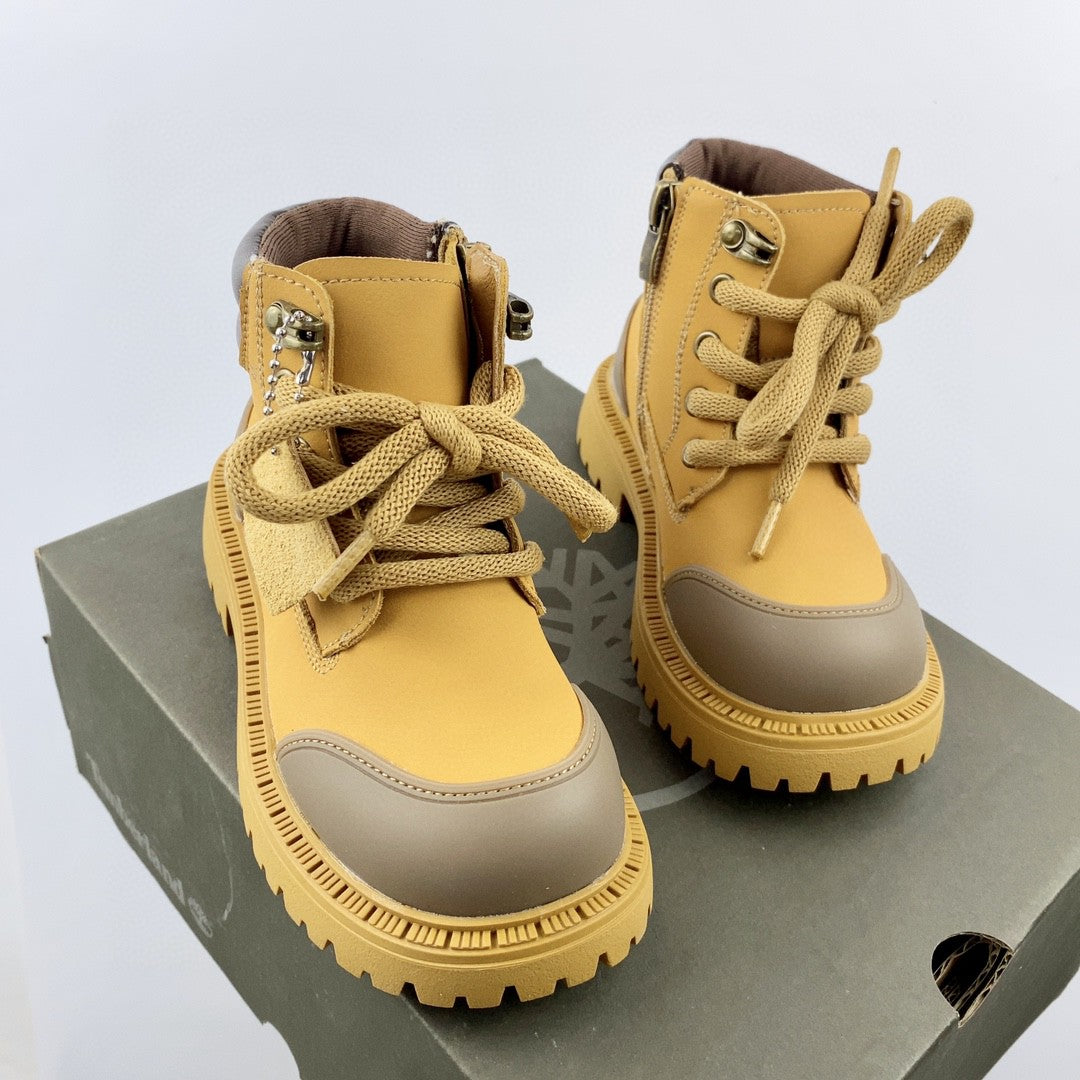 Timberland children's martin boots" camel"