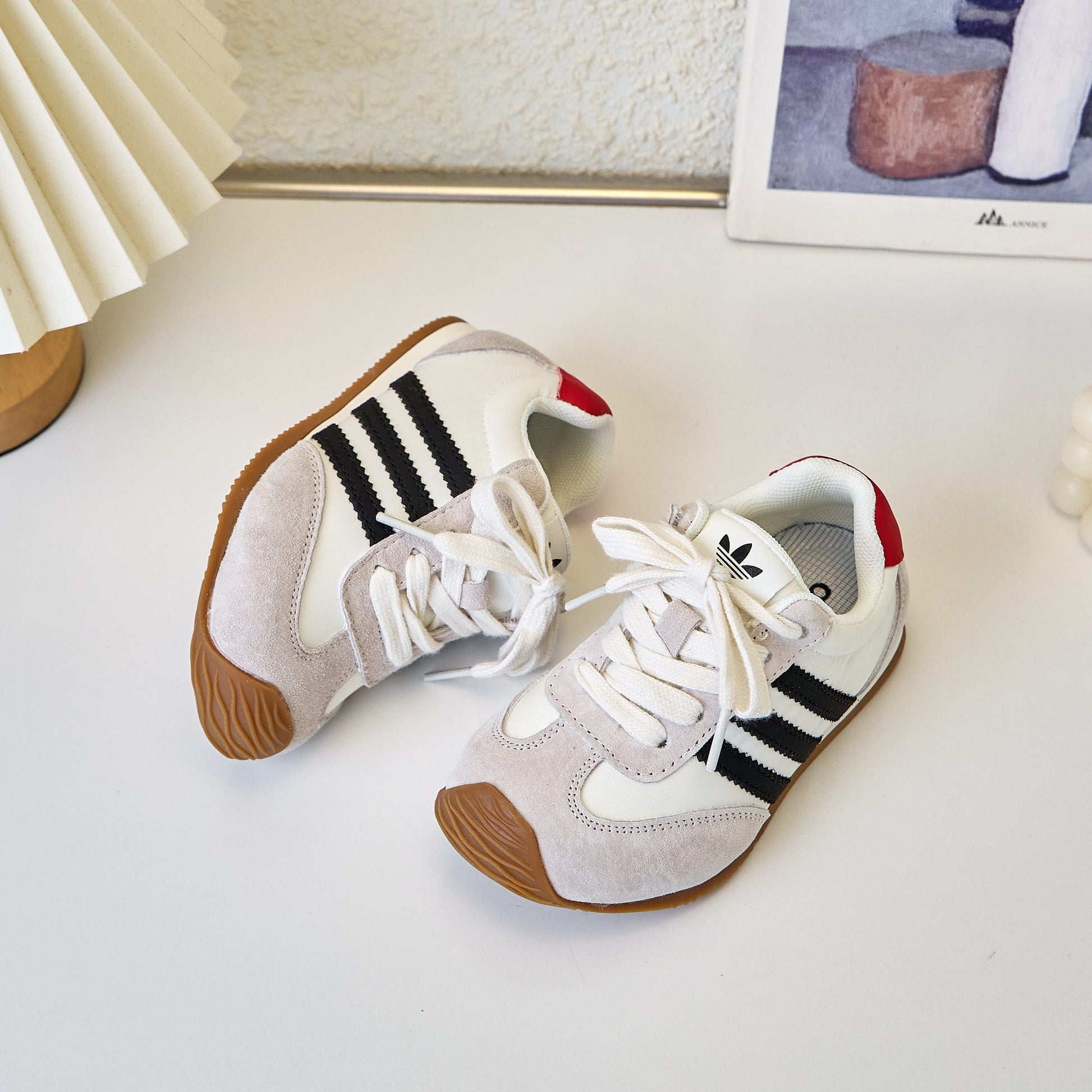 Adidas Agande training shoes" white, gray"