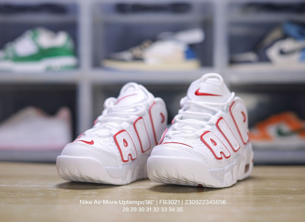 Nike Pippen Air Cushion" white, red"