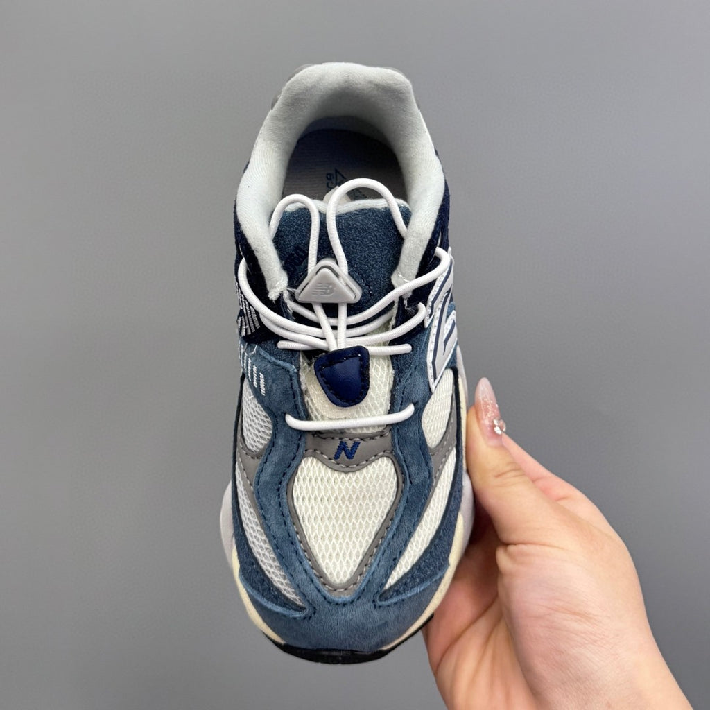 New Balance 9060 series retro versatile dad style elephant" blue"