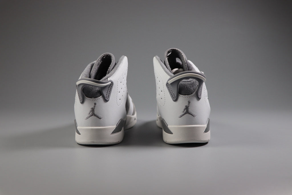 Joe 6 children's basketball shoes " white, & gray"