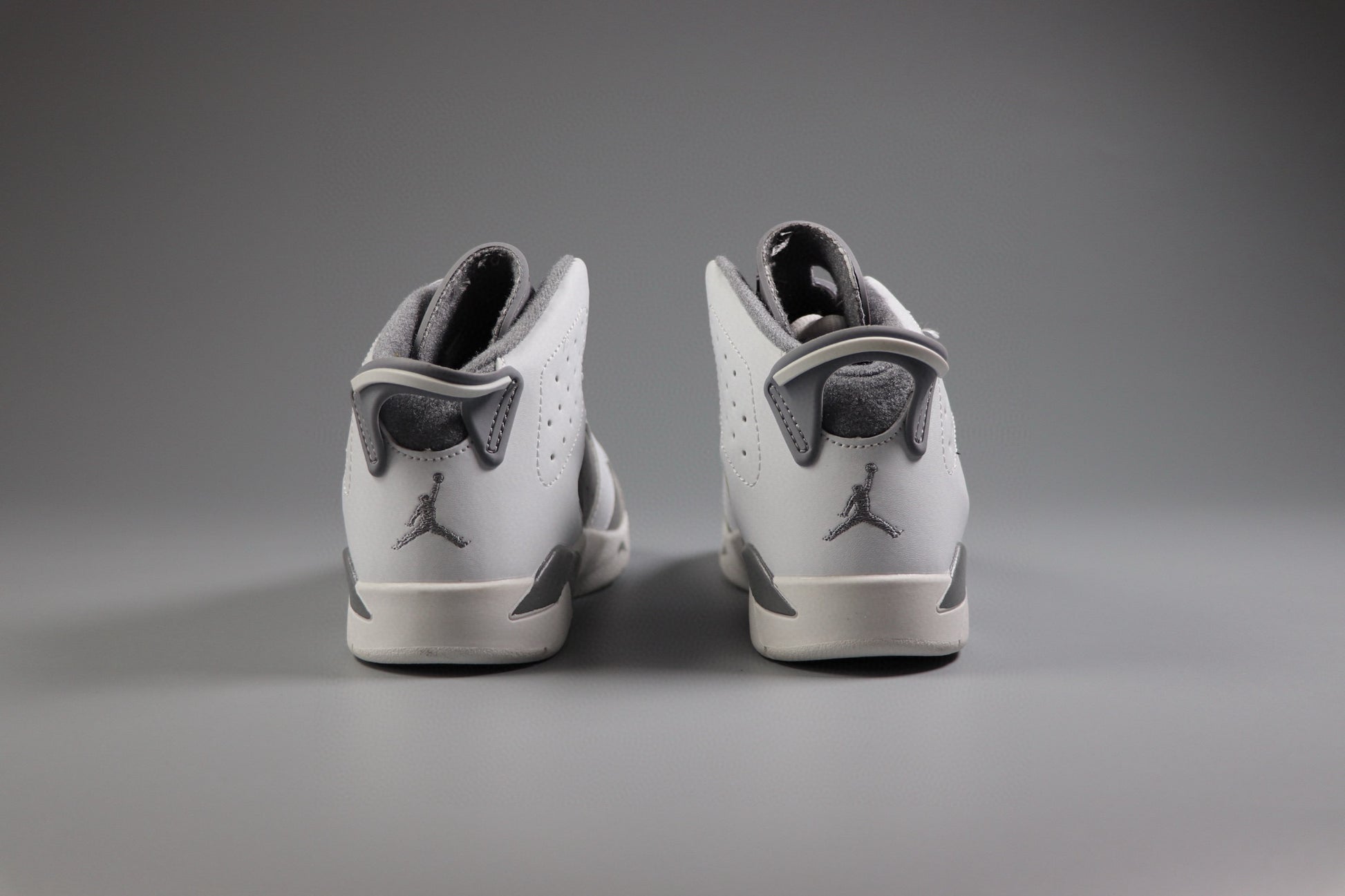 Joe 6 children's basketball shoes " white, & gray"