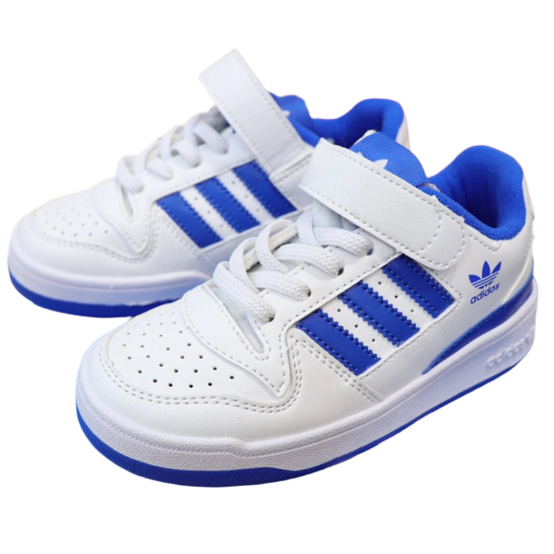 Adidas Forum 84 Campus Series" white, blue"