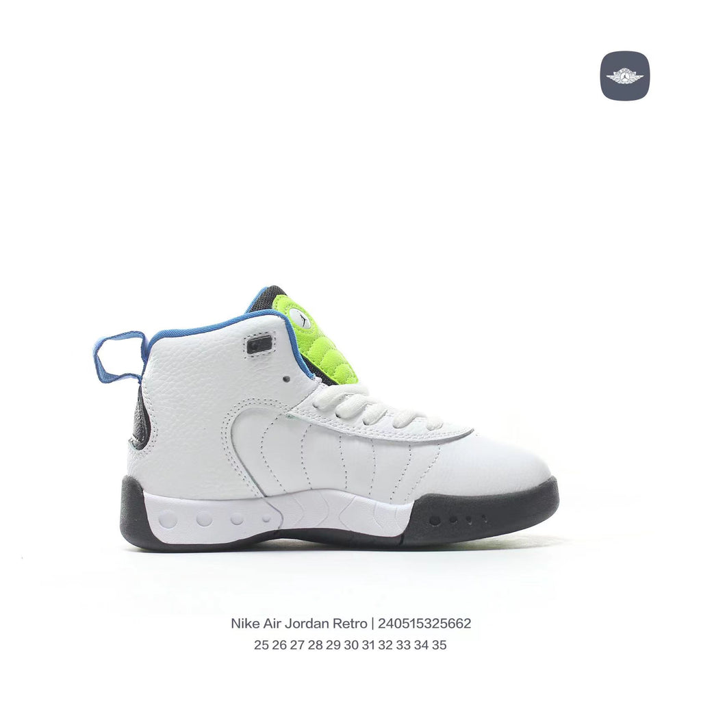 Jordan Retro-combat basketball shoes " white, gray"
