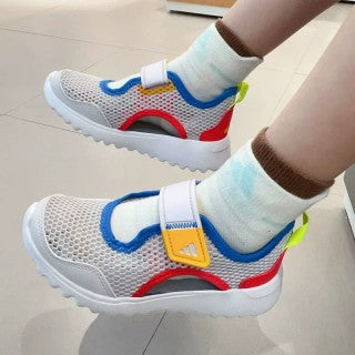 AD children's sandals " white & several color"
