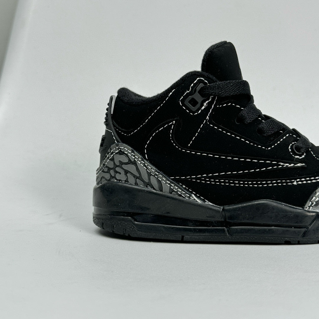 Jordan 3 children's shoes" black"