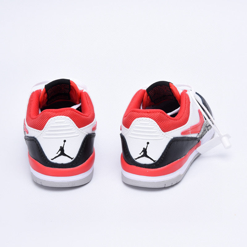 Jordan 312 low-top children's shoes" white, black, red"