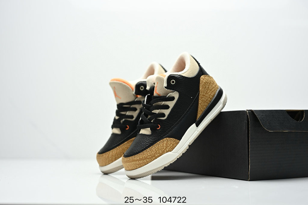 Joe 3" Black, brown"