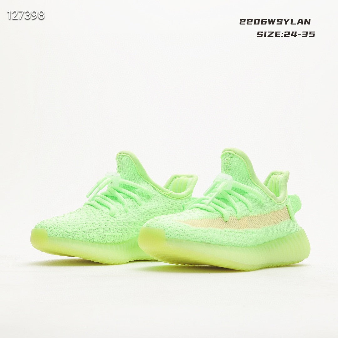 Coconut 350V2 really explosive children's shoes" lime green"