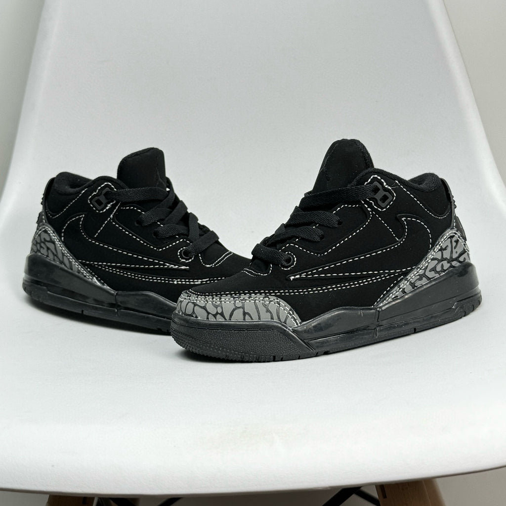 Jordan 3 children's shoes" black"