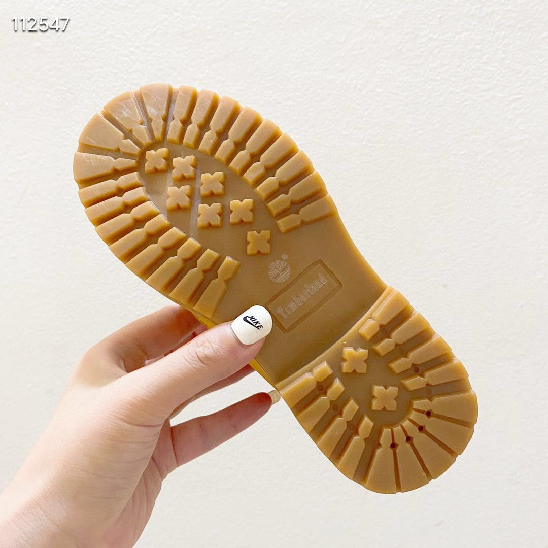 Timberland knitted children's work boots" Camel"