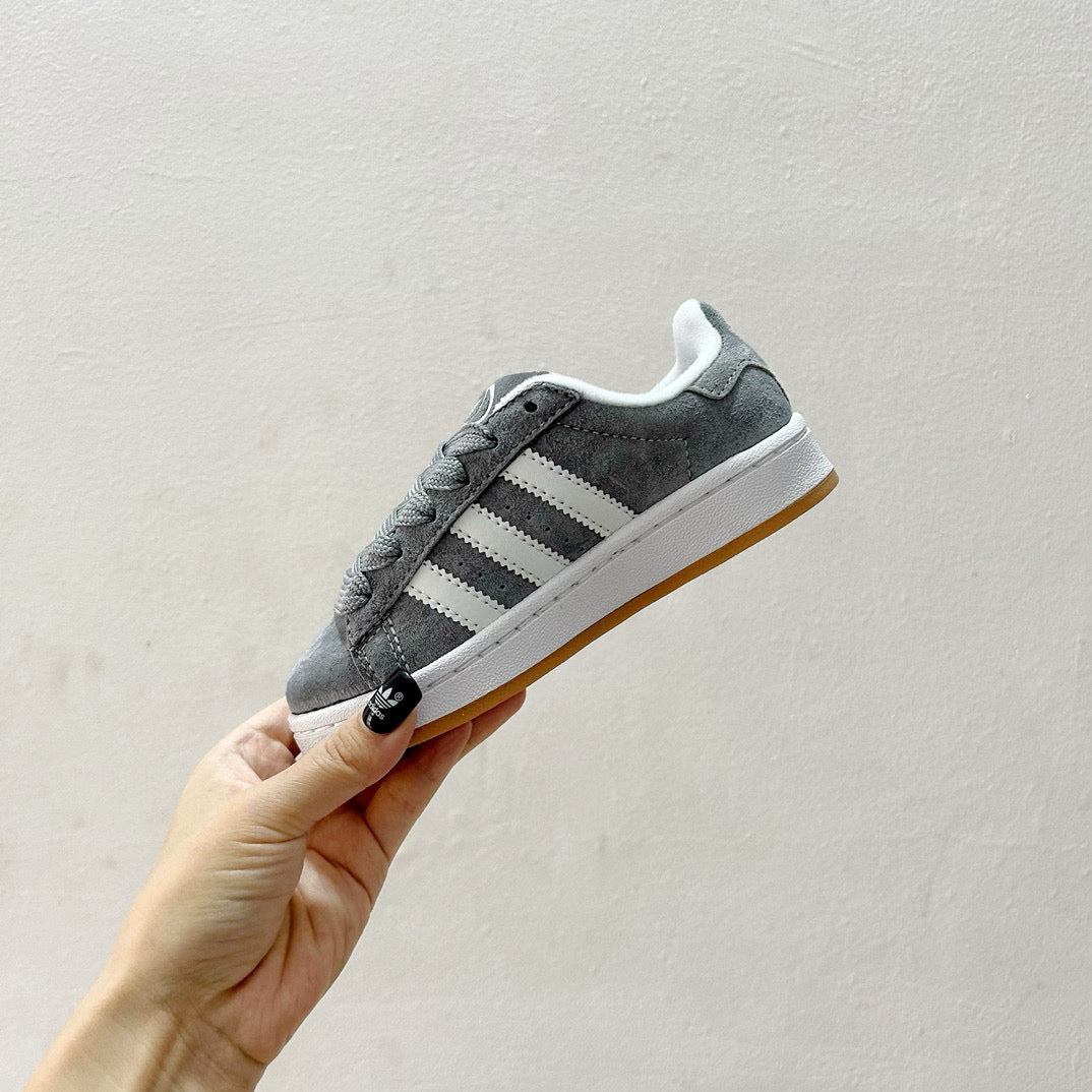 Adidas bread Dexter lace-up pig leather sneakers" gray"