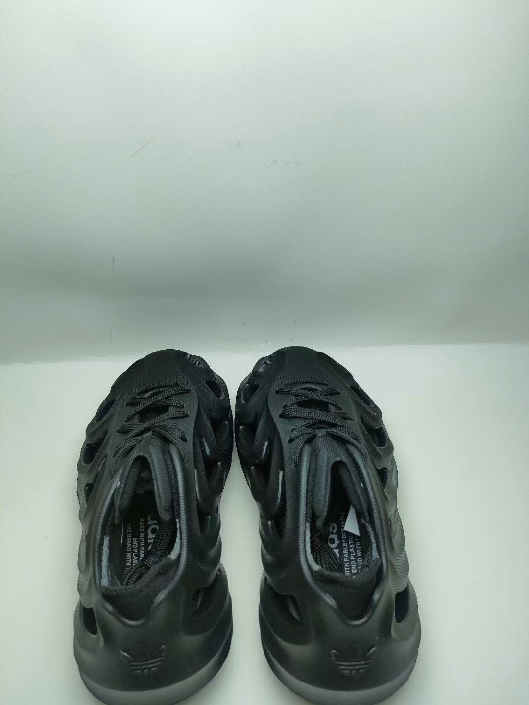 ADIDAS clover adiFOM boys and girls hole shoes " Black"