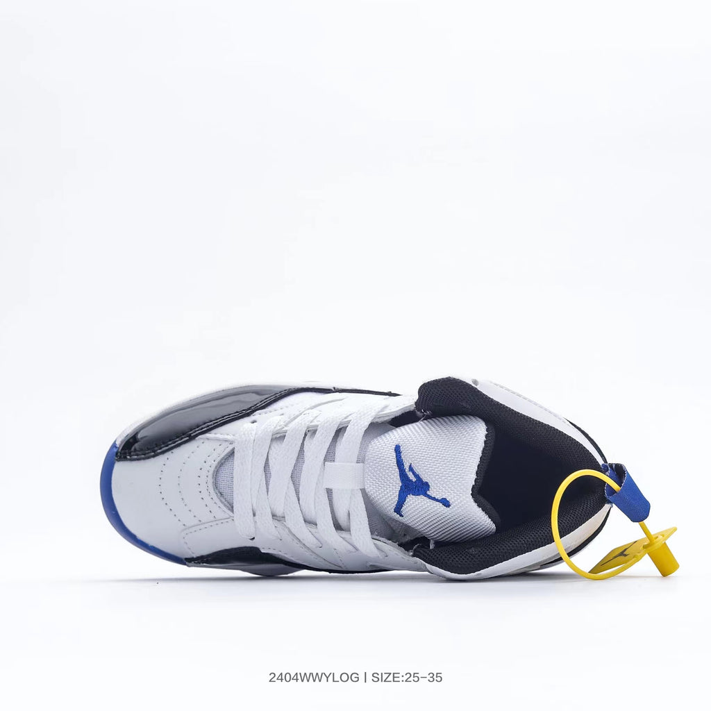 Jordan 612 series" white, black, blue"
