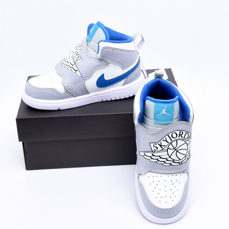 Jordan Wings Kids Shoes" white, gray"