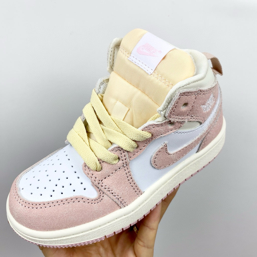 Joe 1 new color children's shoes" white, light pink"