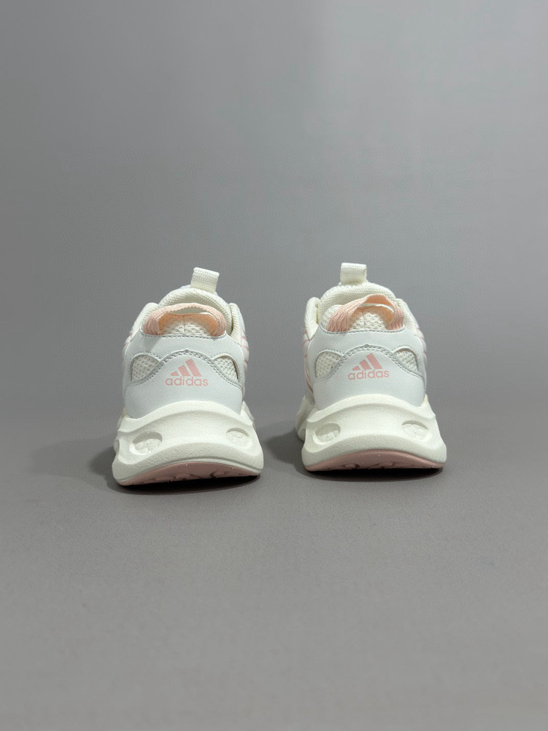 Adidas runner dad shoes" white, pink"