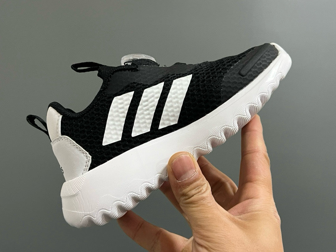 Adidas BOA lock 3 mesh shoes for children" black, white"