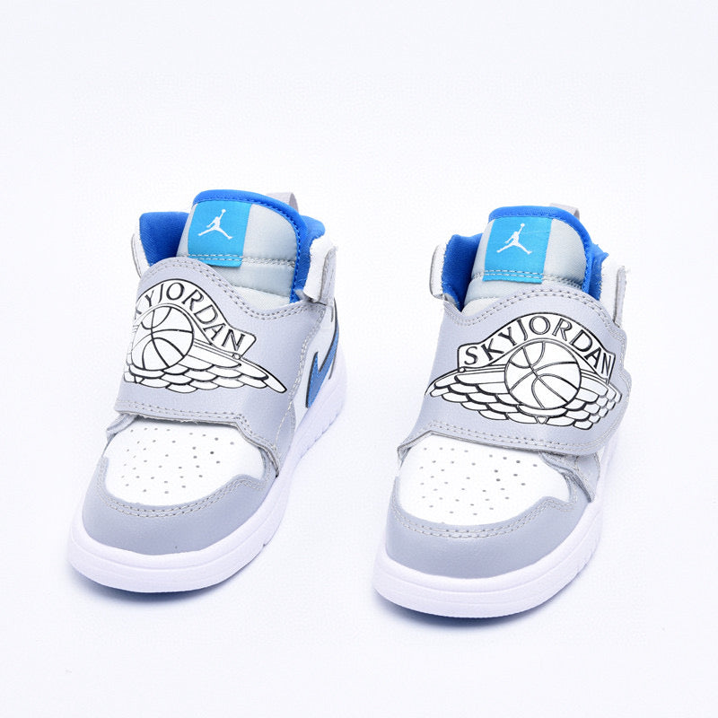 Jordan Wings Kids Shoes" white, gray"