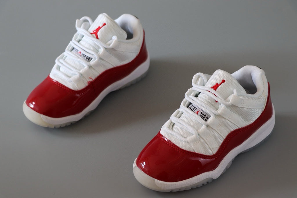 Joe 11 low-top children's shoes" red, white"