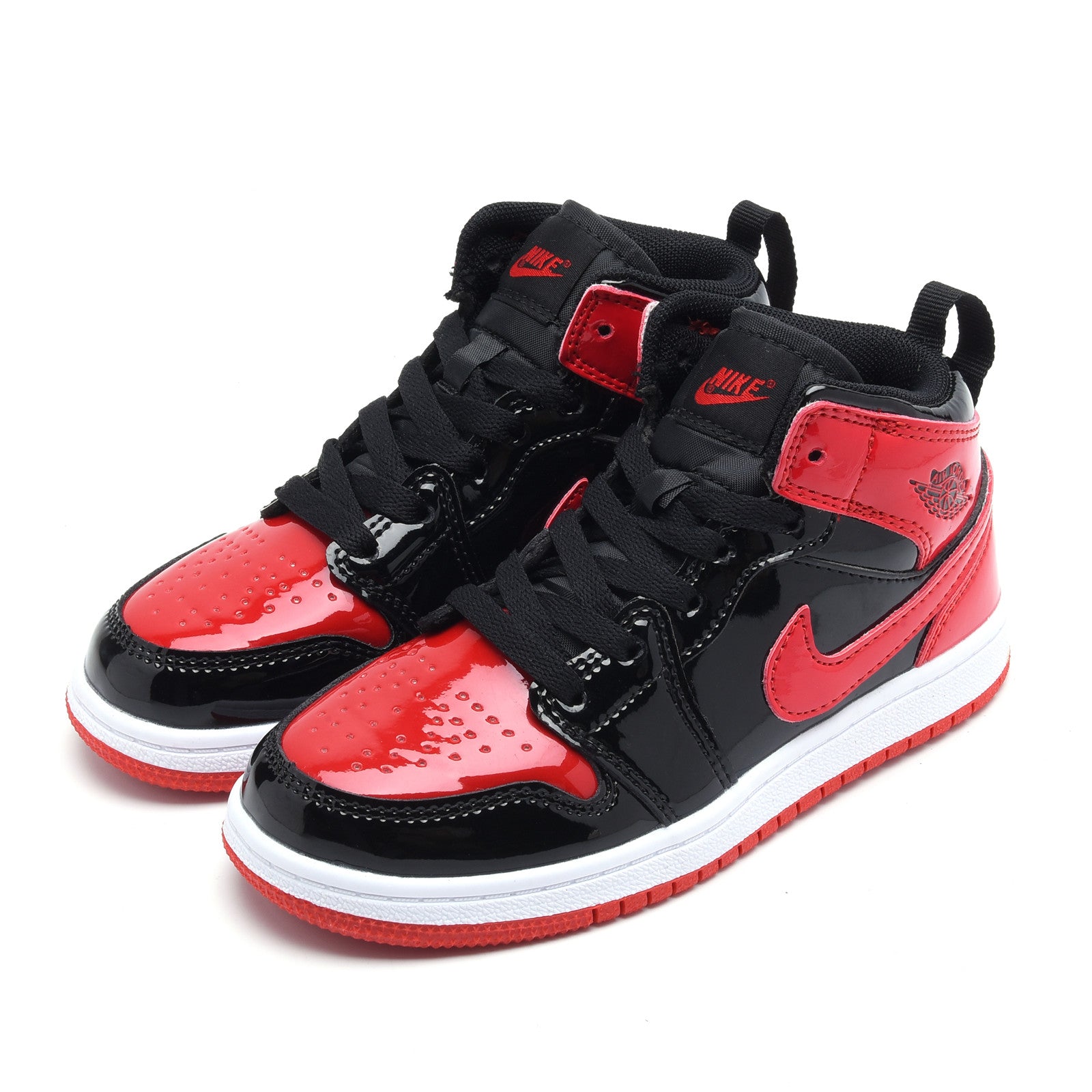 AJ-127" black, red"