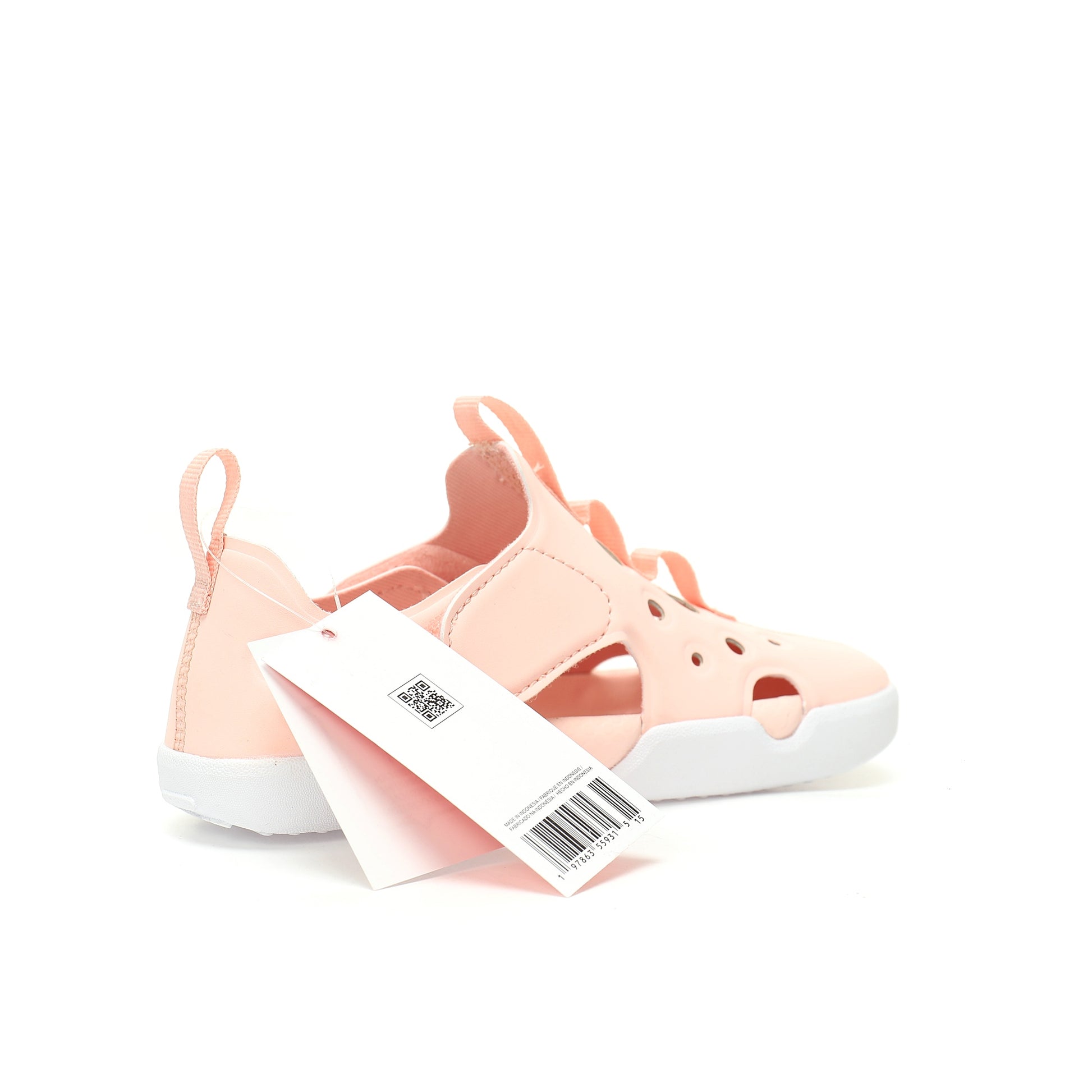 NK new SUNRAY PROTECT 4th generation children's beach hollow sandals" light pink"