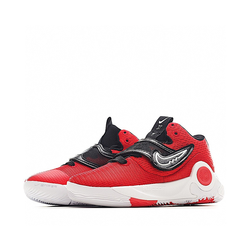 KD 5 basketball shoes" red"